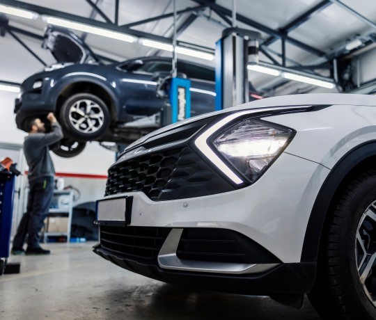 Sølbeck Autoservice værkstedet