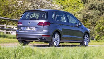 VW Golf Sportsvan bagfra