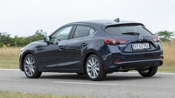 Mazda 3 bagfra