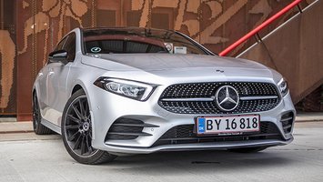 Mercedes-Benz A-klasse fronten