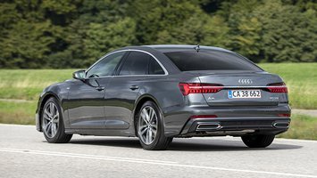Audi A6 bagfra
