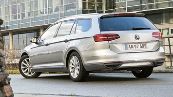 VW Passat bagfra