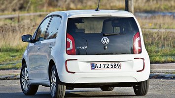VW e-Up bagfra