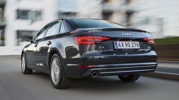 Audi A4 bagfra