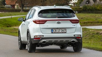 Kia Sportage bagfra