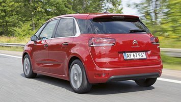 Citroën C4 Picasso bagfra