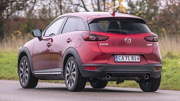 Mazda CX-3 set bagfra