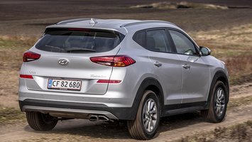 Hyundai Tucson set bagfra