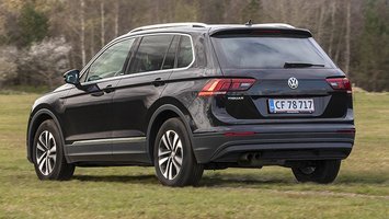 VW Tiguan bagfra