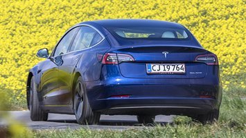Tesla Model 3 set bagfra
