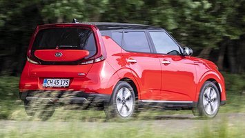 Kia e-Soul set bagfra