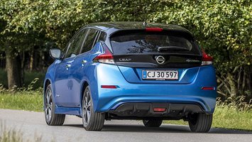 Nissan Leaf bagfra