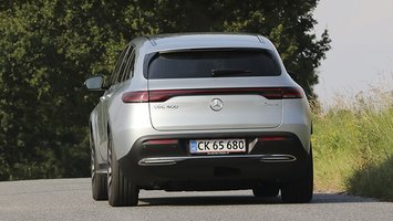 Mercedes EQC set bagfra