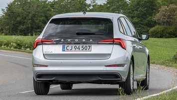 Skoda Scala set bagfra