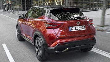 Nissan Juke bagfra
