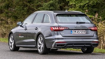 Audi A4 set bagfra