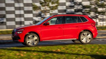 Skoda Kamiq set fra siden