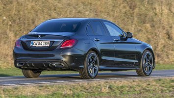 Mercedes-Benz C-klasse set bagfra