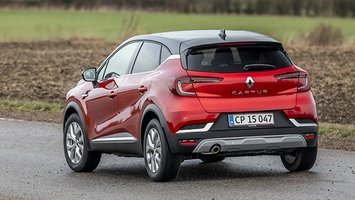 Renault Captur set bagfra
