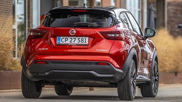 Nissan Juke set bagfra