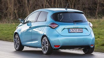 Renault Zoe set bagfra