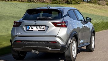 Nissan Juke set bagfra