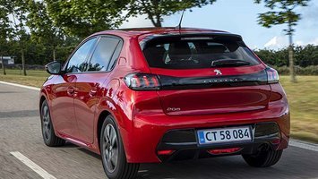 Peugeot 208 set bagfra