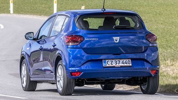 Dacia Sandero set bagfra