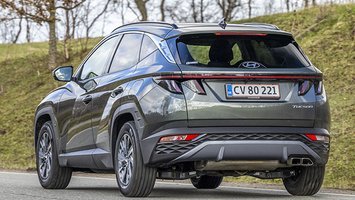 Hyundai Tucson set bagfra
