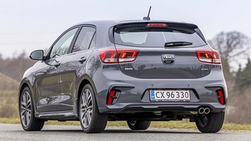 Kia Rio set bagfra