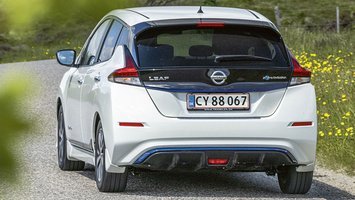Nissan Leaf set bagfra