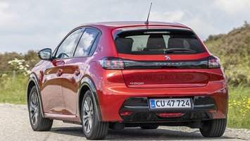 Peugeot e-208 set bagfra