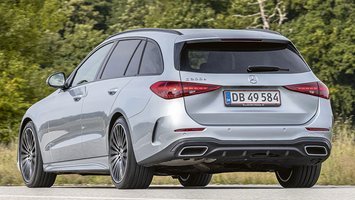 Mercedes-Benz C-klasse set bagfra
