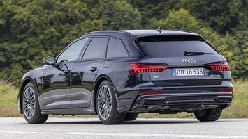 Audi A6 Avant set bagfra