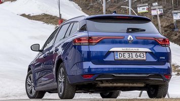 Renault Megane Sport Tourer set bagfra