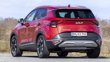 Kia Sportage set bagfra