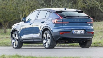 Volvo C40 set bagfra