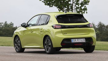 Peugeot 208 set bagfra