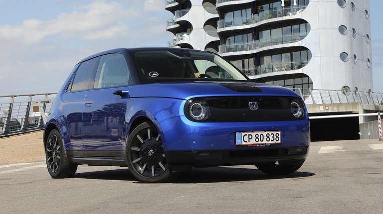 Honda e set forfra