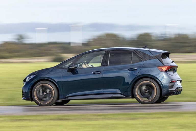 Cupra Born har flotte kobber-detaljer