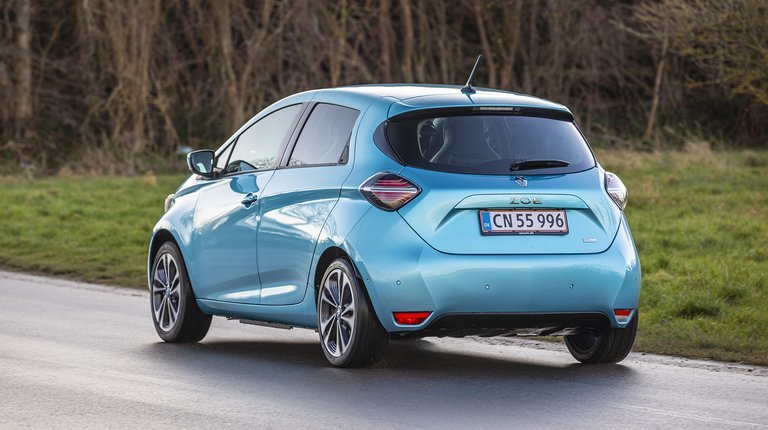 Renault Zoe set bagfra