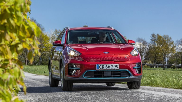 Kia e-Niro set forfra