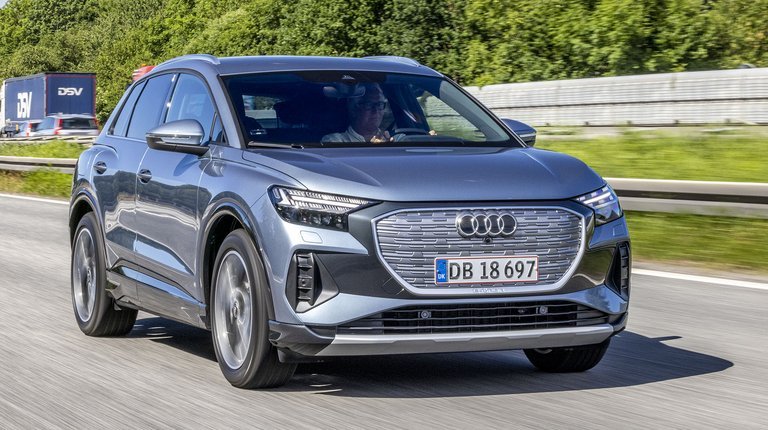Audi Q4 e-tron forfra