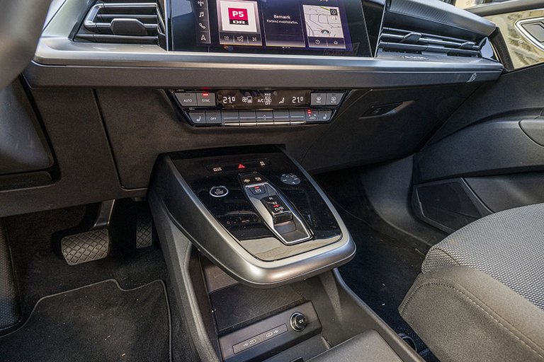 Audi Q4 e-tron fralægningsplads