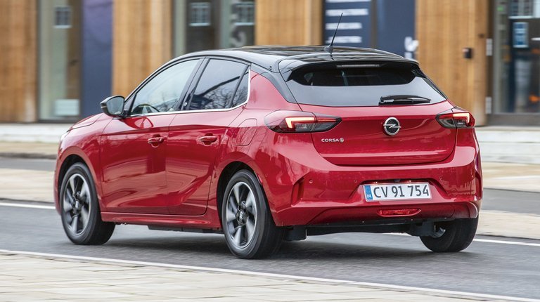 Opel Corsa-e bagfra