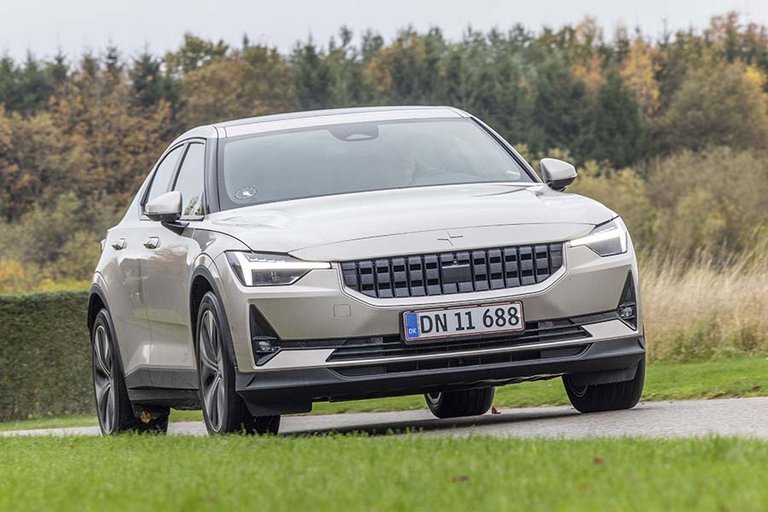 Polestar 2 set forfra