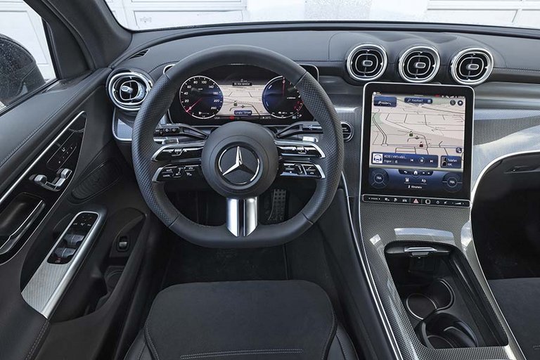 Kabinen i en Mercedes GLC SUV