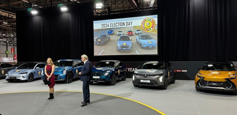 Scenen på Geneve International Motor Show