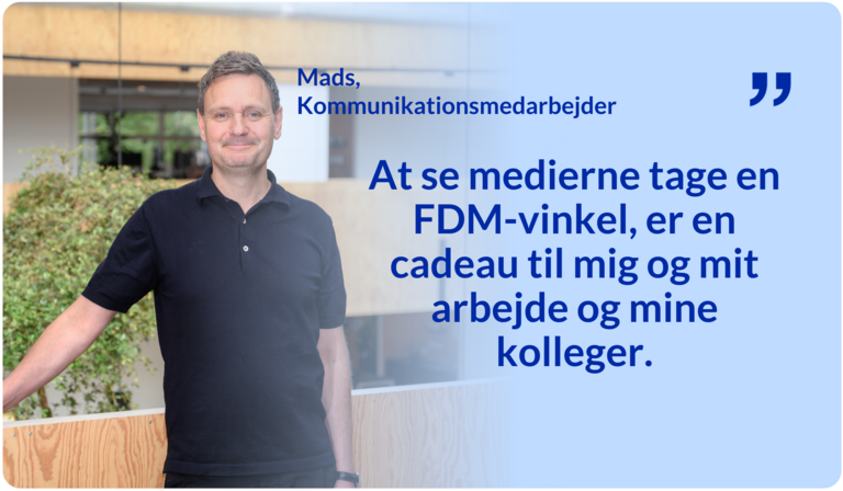 Mads, medarbejder i FDM