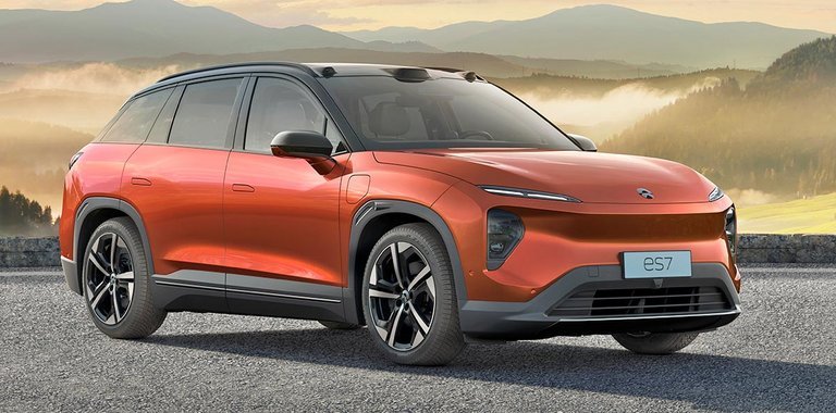 ES7 kan blive en vigtig model for Nio, når den formentlig kommer i 2023.